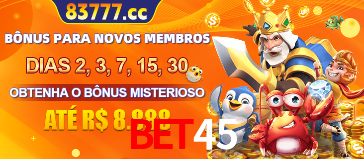 Anúncio dos benefícios para Membro VIP Sênior na plataforma BET45, incluindo bônus promocionais, semanais e mensais, ilustrado com o personagem Fortune Tiger.